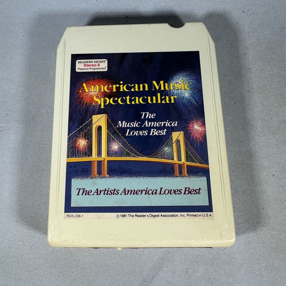 American Music Spectacular Tape 2 Readers Digest 8-Track Stereo